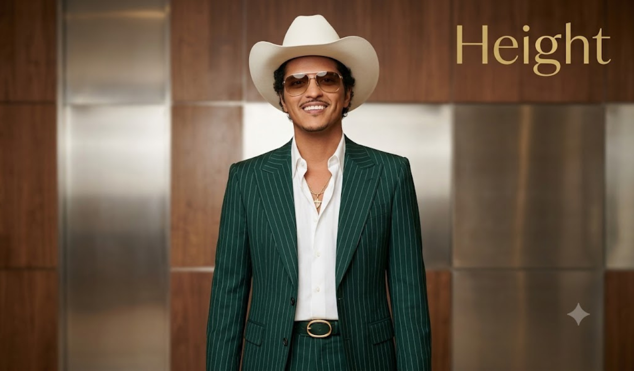 Bruno Mars Height