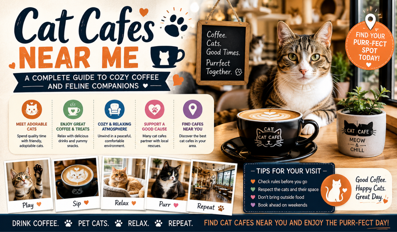 Cat Cafes Near Me